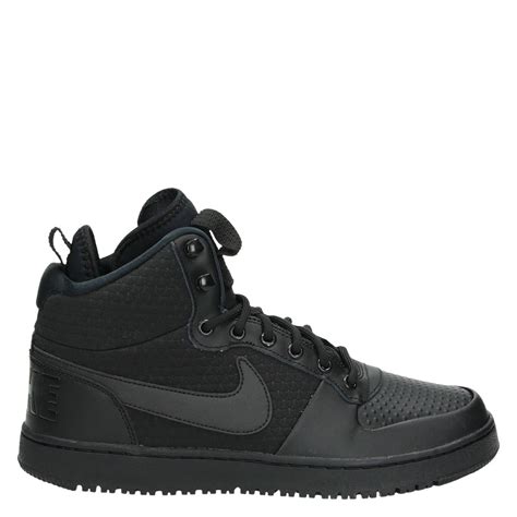 nike zwart hoog|zwarte sneaker heren.